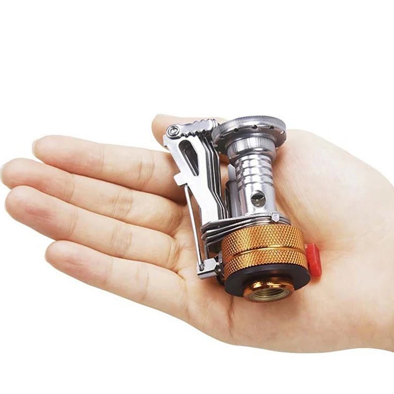 Mini Outdoor Stove: Compact, lightweight, and portable camping stove with 3KW output. Perfect for quick, efficient cooking on outdoor adventures.