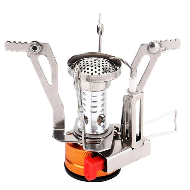 Mini Outdoor Stove: Compact, lightweight, and portable camping stove with 3KW output. Perfect for quick, efficient cooking on outdoor adventures.